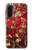 S2414 Red Blossoming Almond Tree Van Gogh Hülle Schutzhülle Taschen für Samsung Galaxy A17