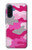 S2525 Pink Camo Camouflage Hülle Schutzhülle Taschen für Samsung Galaxy A17