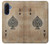 S2928 Vintage Spades Ace Card Hülle Schutzhülle Taschen für Samsung Galaxy A17