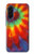 S2985 Colorful Tie Dye Texture Hülle Schutzhülle Taschen für Samsung Galaxy A17, A18