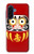 S3045 Japan Good Luck Daruma Doll Hülle Schutzhülle Taschen für Samsung Galaxy A17, A18