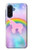 S3070 Rainbow Unicorn Pastel Sky Hülle Schutzhülle Taschen für Samsung Galaxy A17