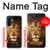 S3182 Lion Hülle Schutzhülle Taschen für Samsung Galaxy A17