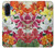 S3205 Retro Art Flowers Hülle Schutzhülle Taschen für Samsung Galaxy A17