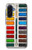 S3243 Watercolor Paint Set Hülle Schutzhülle Taschen für Samsung Galaxy A17