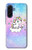 S3256 Cute Unicorn Cartoon Hülle Schutzhülle Taschen für Samsung Galaxy A17, A18