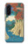 S3348 Utagawa Hiroshige The Monkey Bridge Hülle Schutzhülle Taschen für Samsung Galaxy A17