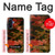 S3393 Camouflage Blood Splatter Hülle Schutzhülle Taschen für Samsung Galaxy A17