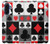S3463 Poker Card Suit Hülle Schutzhülle Taschen für Samsung Galaxy A17, A18