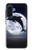 S3510 Dolphin Moon Night Hülle Schutzhülle Taschen für Samsung Galaxy A17