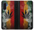 S3890 Reggae Rasta Flag Smoke Hülle Schutzhülle Taschen für Samsung Galaxy A17