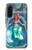 S3911 Cute Little Mermaid Aqua Spa Hülle Schutzhülle Taschen für Samsung Galaxy A17, A18