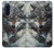 S3965 Angry Wolf Running Hülle Schutzhülle Taschen für Samsung Galaxy A17
