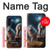 S3995 Grim Wolf Indian Girl Hülle Schutzhülle Taschen für Samsung Galaxy A17