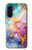 S4001 Multicolored Abstract Lilac Emerald Hülle Schutzhülle Taschen für Samsung Galaxy A17