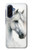 S4025 White Horse Painting Hülle Schutzhülle Taschen für Samsung Galaxy A17