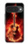 S0415 Fire Guitar Burn Hülle Schutzhülle Taschen für Google Pixel 10, 10 Pro