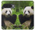 S1073 Panda Enjoy Eating Hülle Schutzhülle Taschen für Google Pixel 10, 10 Pro