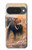 S1292 Dusty Elephant Egrets Hülle Schutzhülle Taschen für Google Pixel 10, 10 Pro
