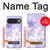 S2361 Purple White Flowers Hülle Schutzhülle Taschen für Google Pixel 10, 10 Pro