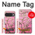 S2449 Pink Blossoming Almond Tree Van Gogh Hülle Schutzhülle Taschen für Google Pixel 10, 10 Pro