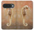 S2674 Seahorse Skeleton Fossil Hülle Schutzhülle Taschen für Google Pixel 10, 10 Pro