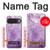 S2690 Amethyst Crystals Graphic Printed Hülle Schutzhülle Taschen für Google Pixel 10, 10 Pro