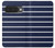 S2767 Navy White Striped Hülle Schutzhülle Taschen für Google Pixel 10, 10 Pro