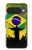 S2981 Brazil Football Soccer Hülle Schutzhülle Taschen für Google Pixel 10, 10 Pro