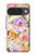 S3035 Sweet Flower Painting Hülle Schutzhülle Taschen für Google Pixel 10, 10 Pro