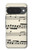 S3082 Music Sheet Hülle Schutzhülle Taschen für Google Pixel 10, 10 Pro