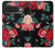 S3112 Rose Floral Pattern Black Hülle Schutzhülle Taschen für Google Pixel 10, 10 Pro