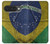 S3297 Brazil Flag Vintage Football Graphic Hülle Schutzhülle Taschen für Google Pixel 10, 10 Pro