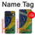 S3297 Brazil Flag Vintage Football Graphic Hülle Schutzhülle Taschen für Google Pixel 10, 10 Pro