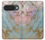 S3717 Rose Gold Blue Pastel Marble Graphic Printed Hülle Schutzhülle Taschen für Google Pixel 10, 10 Pro