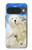 S3794 Arctic Polar Bear and Seal Paint Hülle Schutzhülle Taschen für Google Pixel 10, 10 Pro