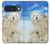 S3794 Arctic Polar Bear and Seal Paint Hülle Schutzhülle Taschen für Google Pixel 10, 10 Pro