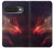 S3897 Red Nebula Space Hülle Schutzhülle Taschen für Google Pixel 10, 10 Pro