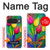 S3926 Colorful Tulip Oil Painting Hülle Schutzhülle Taschen für Google Pixel 10, 10 Pro