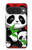 S3929 Cute Panda Eating Bamboo Hülle Schutzhülle Taschen für Google Pixel 10, 10 Pro