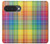 S3942 LGBTQ Rainbow Plaid Tartan Hülle Schutzhülle Taschen für Google Pixel 10, 10 Pro