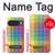 S3942 LGBTQ Rainbow Plaid Tartan Hülle Schutzhülle Taschen für Google Pixel 10, 10 Pro