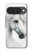 S4025 White Horse Painting Hülle Schutzhülle Taschen für Google Pixel 10, 10 Pro