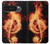 S0493 Music Note Burn Hülle Schutzhülle Taschen für Google Pixel 10 Pro XL