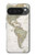 S0604 World Map Hülle Schutzhülle Taschen für Google Pixel 10 Pro XL