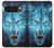 S0752 Blue Fire Grim Wolf Hülle Schutzhülle Taschen für Google Pixel 10 Pro XL