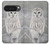 S1566 Snowy Owl White Owl Hülle Schutzhülle Taschen für Google Pixel 10 Pro XL