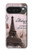 S2211 Paris Postcard Eiffel Tower Hülle Schutzhülle Taschen für Google Pixel 10 Pro XL