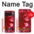 S2480 Tie Dye Red Hülle Schutzhülle Taschen für Google Pixel 10 Pro XL