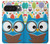 S2521 Cute Nerd Owl Cartoon Hülle Schutzhülle Taschen für Google Pixel 10 Pro XL